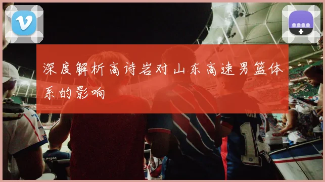 深度解析高诗岩对山东高速男篮体系的影响
